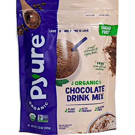 Organic Sugar-Free Drink Mix- Chocolate